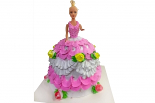 Barbie Cake2