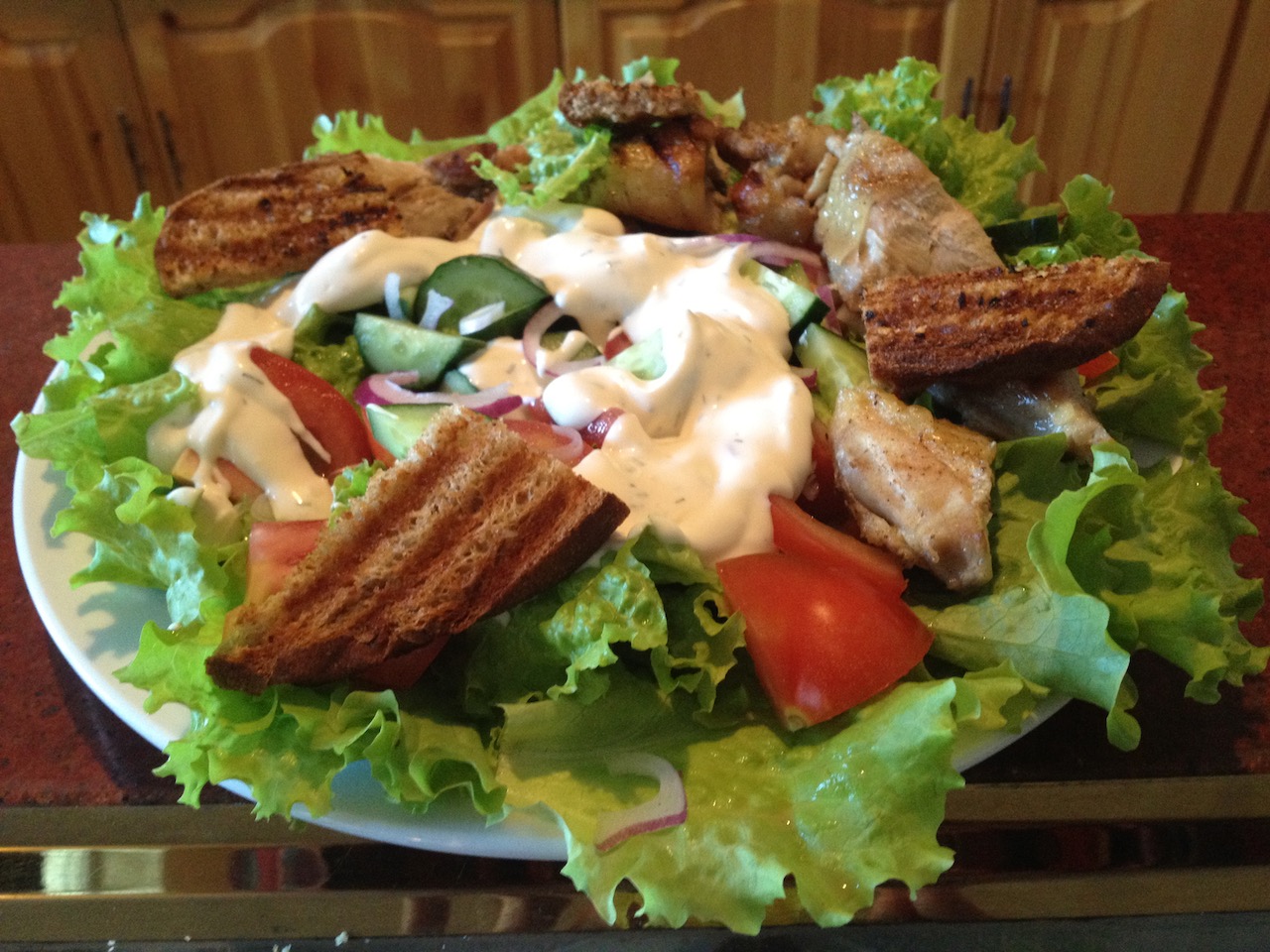 Chicken Caesar Salad2