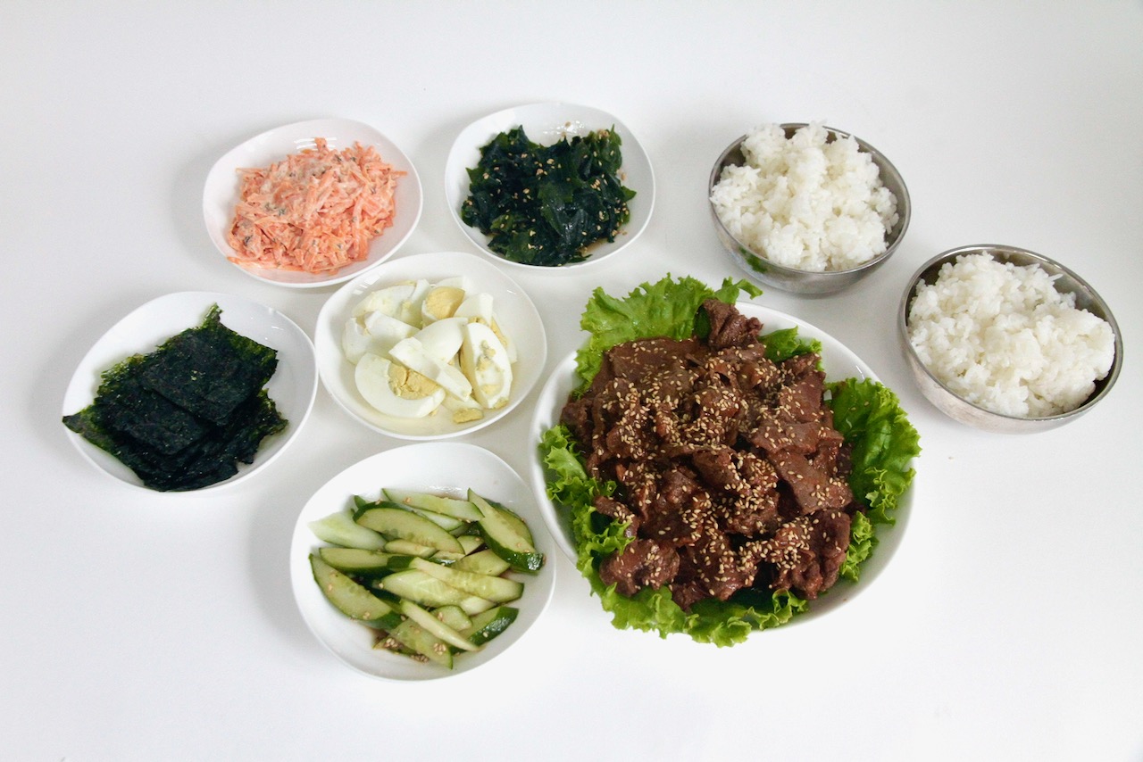 Korean Beef for 3